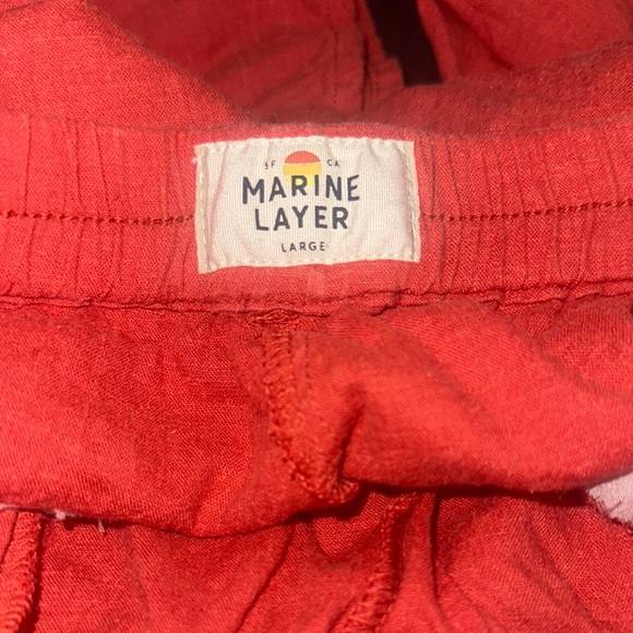 Marine Layer Allison Hemp Trouser Crop Pants Made with Hemp Size Large EUC - Picture 5 of 16